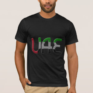 T-shirt Le drapeau des EAU Emirats Arabes Unis colore la
