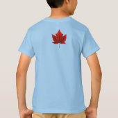 T-shirt Le drapeau du Canada Sweatshirt de l'enfant Chemis (Dos)