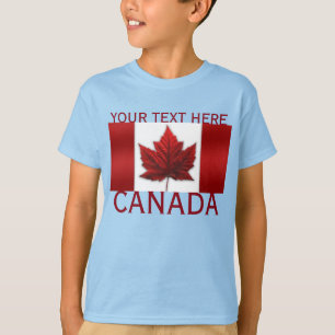 T-shirt Le drapeau du Canada Sweatshirt de l'enfant Chemis