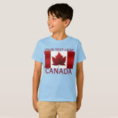 T-shirt Le drapeau du Canada Sweatshirt de l'enfant Chemis (Devant entier)