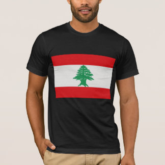 T-shirt Le drapeau du Liban