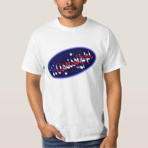 T-shirt Le drapeau du Mississippi Etats-Unis colore le
