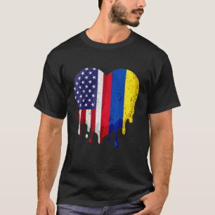 T-shirt Le drapeau du Mois du patrimoine hispanique colomb