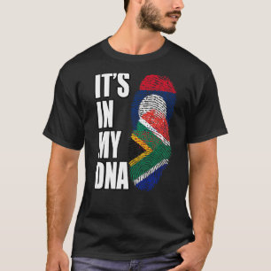 T-shirt Le Drapeau Du Patrimoine De L'ADN Du Laos Et De L'