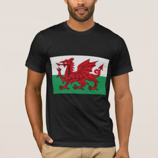 T-shirt Le drapeau du Pays de Galles