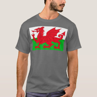 T-shirt Le drapeau du Pays de Galles