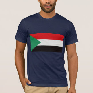 T-shirt Le drapeau du Soudan