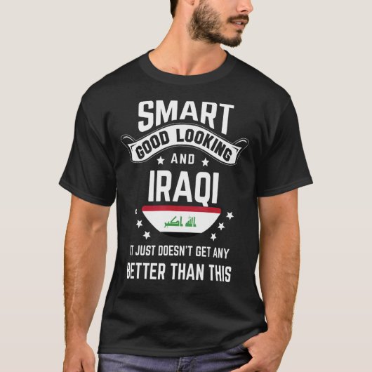 T-shirt Le drapeau irakien Fierté autochtone Irak Racines  (Devant)