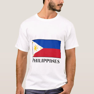 T-shirt Le drapeau philippin