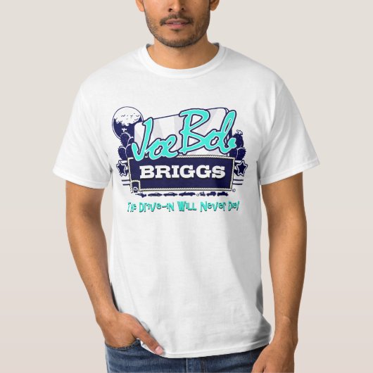 T-shirt Le drive-in ne mourra jamais (Devant)