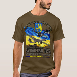 T-shirt Le drone TB2 de Bayraktar dans l'armée ukrainienne