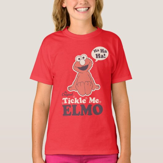 T-shirt Le Elmo à chatouiller original (Devant)