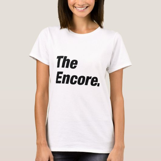 T-shirt Le Encore (Devant)