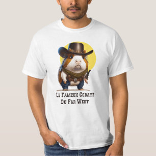 T-shirt LE FAMEUX COBAYE DU FAR WEST ! (cowboy, hamster) 