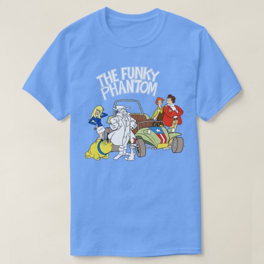 T-shirt Le fantôme funky (Design devant)