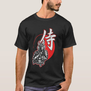 T-shirt Le fantôme Samurai Mask Warrior Samurai Swords Bus