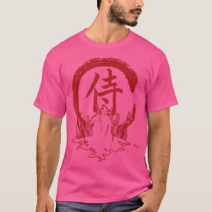T-shirt Le fantôme Samurai Mask Warrior Samurai Swords Bus