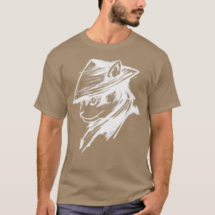 T-shirt Le fantôme Samurai Mask Warrior Samurai Swords Bus