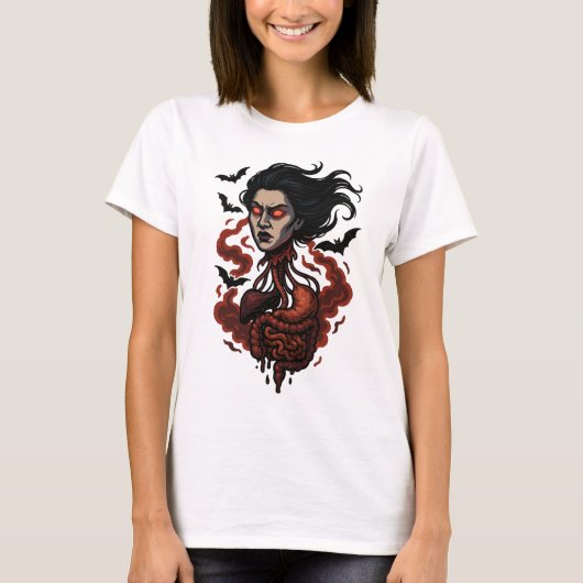 T-shirt le fantôme thaïlandais kraseu (Devant)