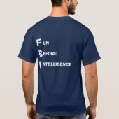 T-SHIRT LE FBI, VOIENT DE RETOUR DE LA CHEMISE (Dos)