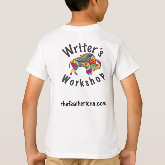 T-shirt Le Feathertons (Dos)