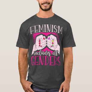 T-shirt Le Féminisme Inclut Tous Les Sexes Pour Une Femme