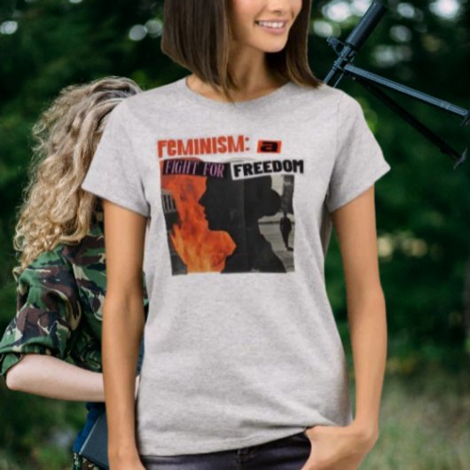 T-shirt Le féminisme : un combat pour la liberté