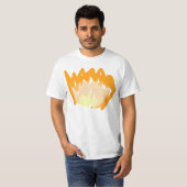 T-shirt Le feu (Devant entier)