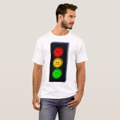 T-shirt Le feu d'arrêt déprimé a expulsé (Devant entier)