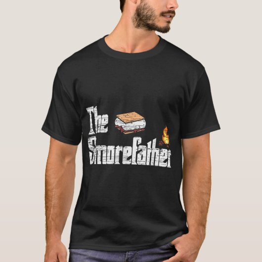 T-shirt Le feu de camp de Smore Smore Smore (Devant)