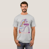 T-shirt Le feu de circulation a l'air triste (Devant entier)
