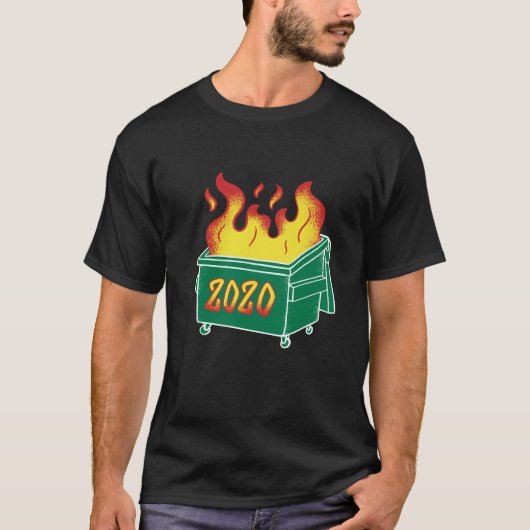 T-shirt Le Feu de Dumpster 2020 classique (Devant)