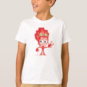 T-shirt Le feu de Fixies   - Tideesh !