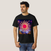 T-shirt "Le feu de la danse du Cosmos" Le Soleil (Devant entier)