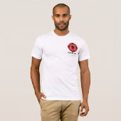 T-shirt Le feu Dept. White Tee de Nashville Tennessee (Devant entier)