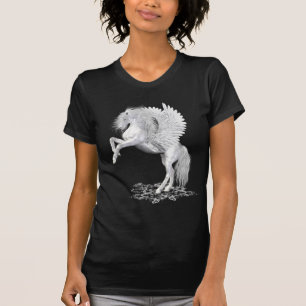 T-shirt Le feu d'étoile. cheval d'imaginaire