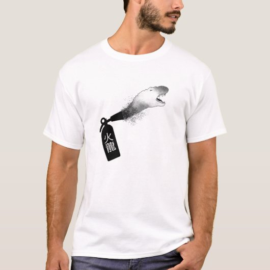 T-shirt Le feu Dino (Devant)