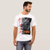 T-SHIRT LE FEU DU ROI (Devant entier)