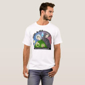 T-shirt Le feu et glace (Devant entier)