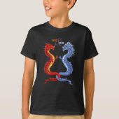 T-SHIRT LE FEU ET GLACE (Devant)