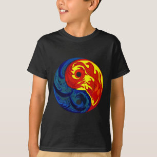 T-shirt Le feu et glace Yin-Yang