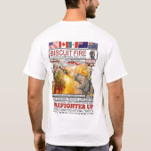 T-shirt le feu t/shirts de biscuit (Dos)