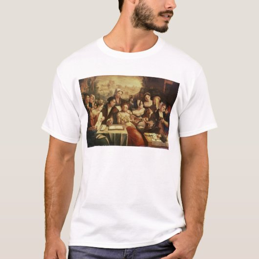 T-shirt Le fils prodigue se régalant avec des prostituées (Devant)
