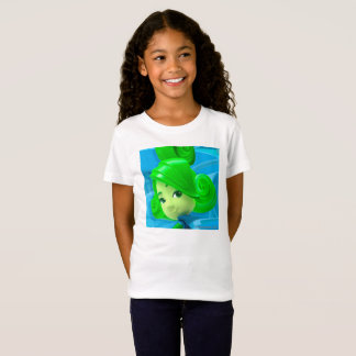T-Shirt Le Fixies | Verda sur le bleu