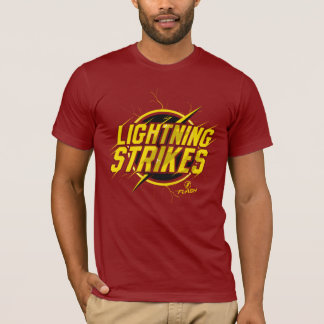 T-shirt Le Flash | Graphique "Frappes de foudre"