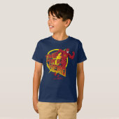 T-shirt Le Flash | Graphique "Le Temps D'Un Héros" (Devant entier)