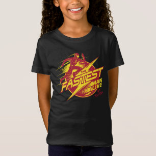 T-Shirt Le Flash   L'Homme Le Plus Rapide Vit
