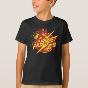 T-shirt Le Flash   L'Homme Le Plus Rapide Vit