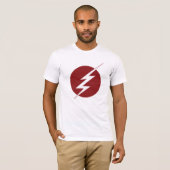 T-shirt Le Flash | Logo du boulon éclair (Devant entier)