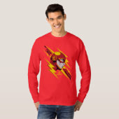 T-shirt Le Flash | Toute ma vie j'ai couru (Devant entier)